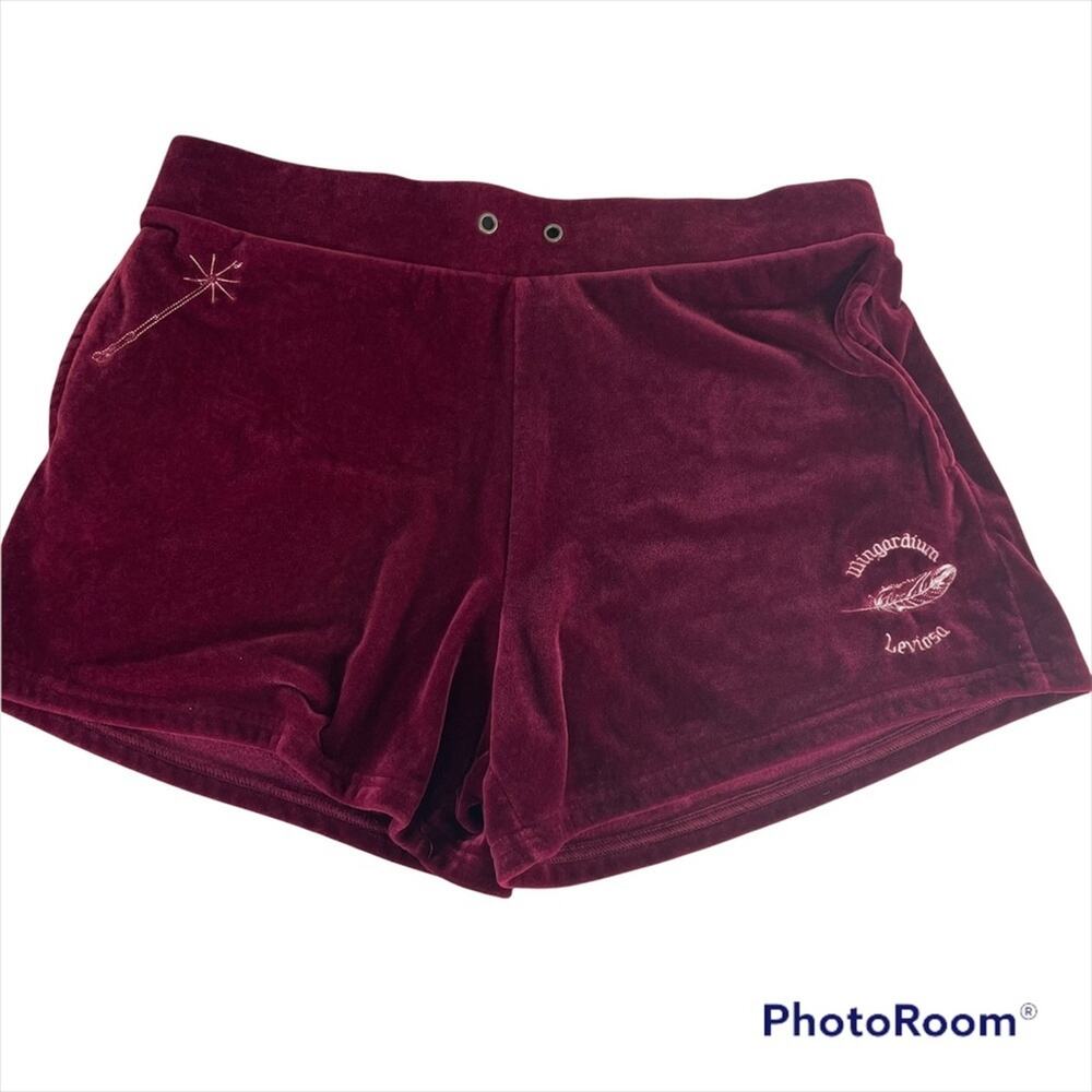 Harry Potter velvet shorts Large